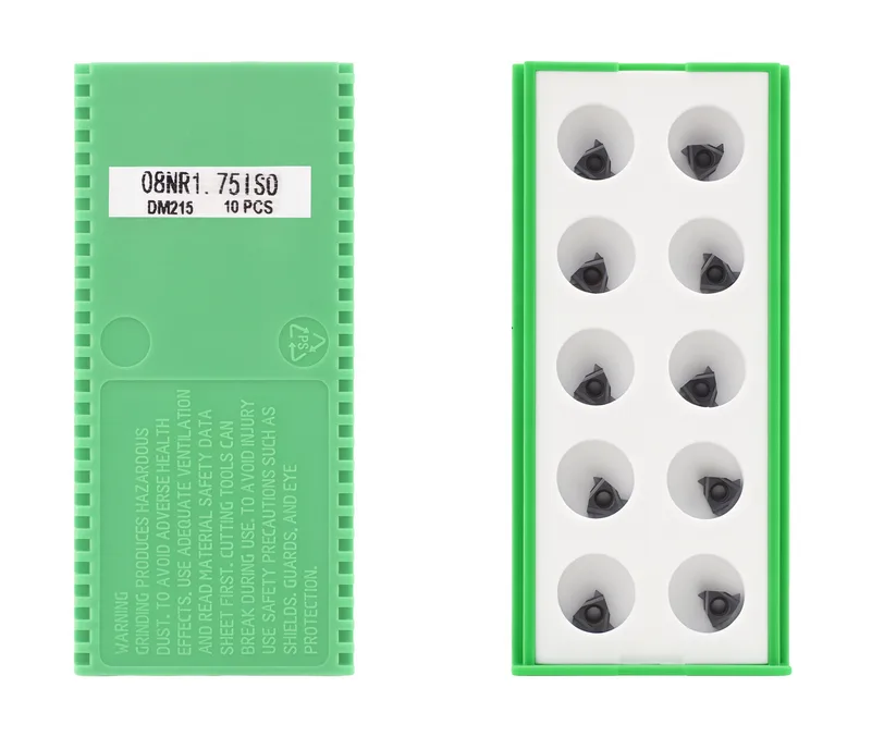 Пластина резьбовая ISO (Метрическая резьба полный профиль 60°) CNCONE 08NR-175ISO-DM215, арт. 00100776: фото 3