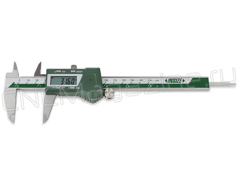 Штангенциркуль цифровой ШЦЦ 0-150 мм, 0.01 мм, губки 40 мм INSIZE 1103-150, арт. 22544