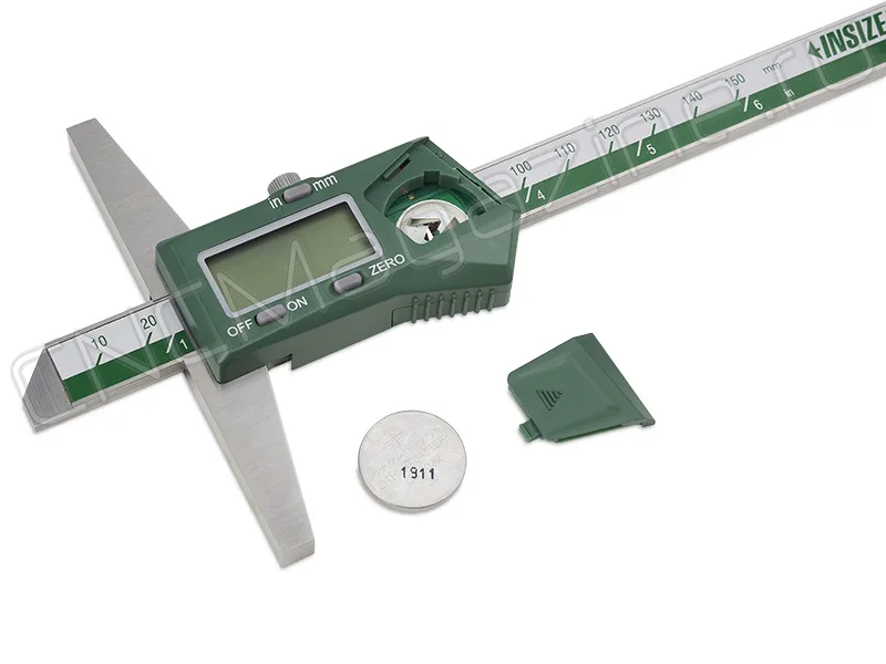 Штангенглубиномер цифровой ШГЦ 0-150 мм, 0.01, 100 мм INSIZE 1141-150A, арт. 22585: фото 4