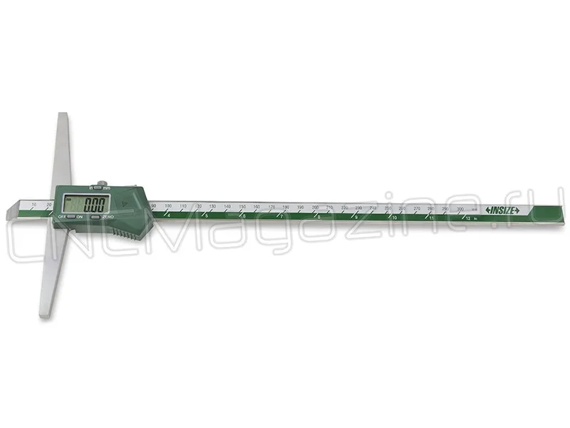Штангенглубиномер цифровой ШГЦ 0-300 мм, 0.01, 150 мм INSIZE 1141-300A, арт. 22587