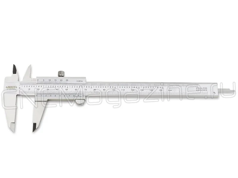 Штангенциркуль нониусный ШЦ-1 0-150 мм, 0.02 мм, губки 40 мм INSIZE 1205-1502S, арт. 22574