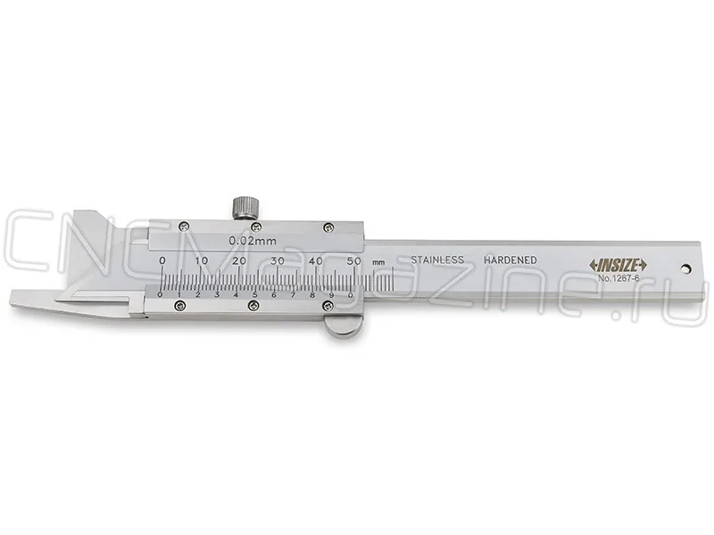Фаскомер 45°, 0-10 мм, 0.02 мм INSIZE 1267-6, арт. 22773