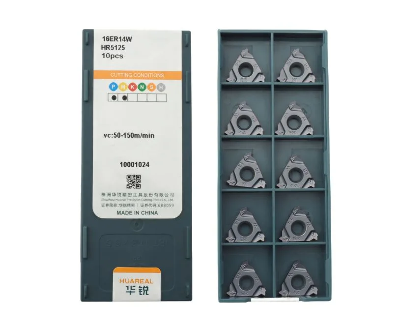Пластина резьбовая для трубной резьбы Whitworth 55° HUAREAL 16ER-14W-HR5125, арт. 00076866: фото 2