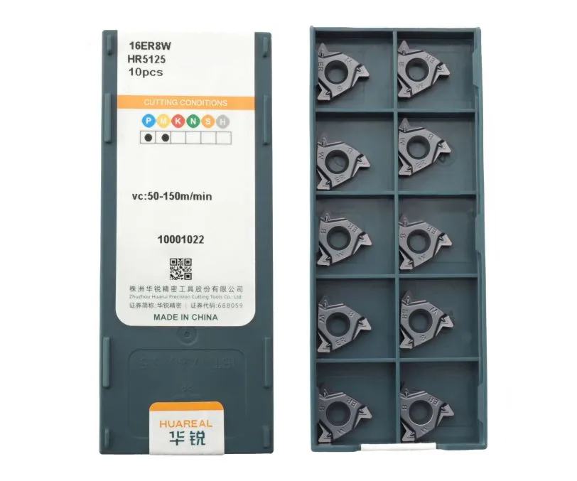 Пластина резьбовая для трубной резьбы Whitworth 55° HUAREAL 16ER-8W-HR5125, арт. 00076865: фото 2