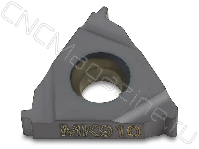 16ER1.5TR MK910 пластина резьбовая твердосплавная, трапецеидальная резьба 30° TR Microbor, арт. 20011