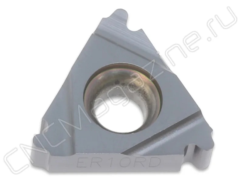 16ER10RD DM215 пластина резьбовая твердосплавная, Круглая резьба RD 30° DIN 405 DaoQin, арт. 20101