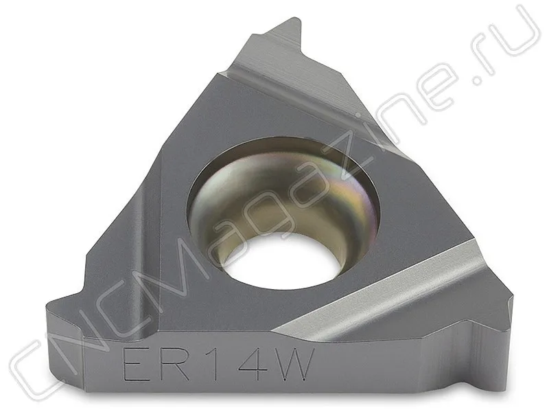 16ER14W DM215 пластина резьбовая твердосплавная, трубная резьба Whitworth 55° DaoQin, арт. 02318
