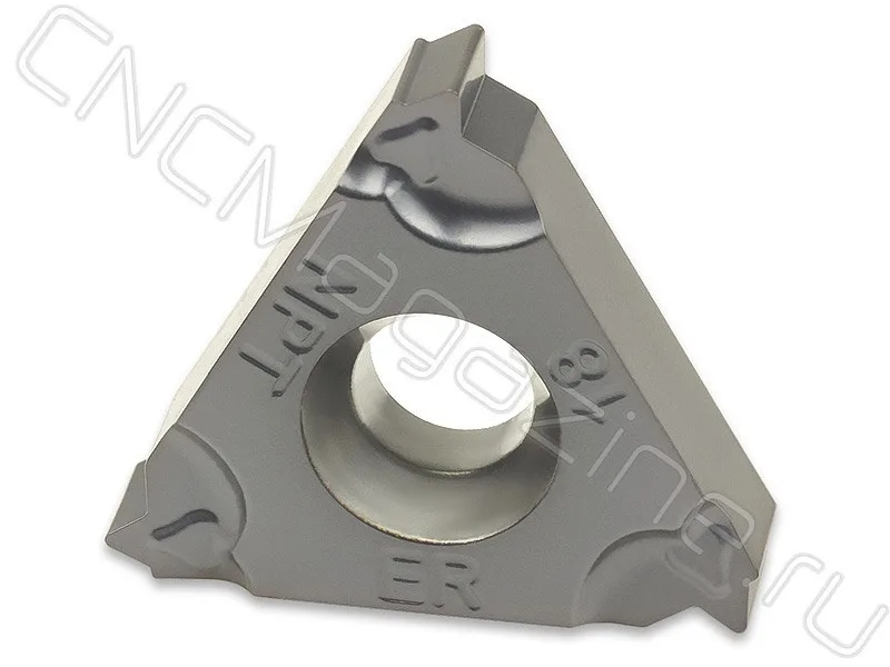 16ER18NPT-TC IM7325 пластина резьбовая твердосплавная, американская коническая трубная резьба 60° (NPT) Intool, арт. 12927