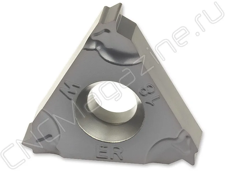 16ER18W-TC IM7325 пластина резьбовая твердосплавная, трубная резьба Whitworth 55° Intool, арт. 12884