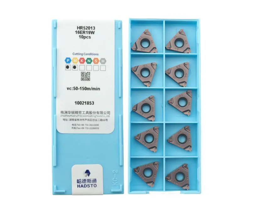 Пластина резьбовая для трубной резьбы Whitworth 55° HADSTO 16ER-19W-HR52013, арт. 00075498: фото 2