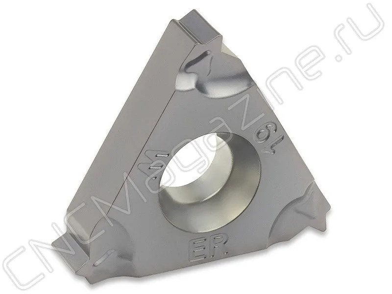 16ER19W-TC IM7325 пластина резьбовая твердосплавная, трубная резьба Whitworth 55° Intool, арт. 12831