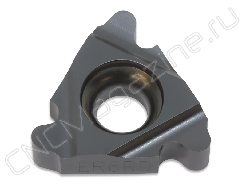 16ER6RD DM215 пластина резьбовая твердосплавная, Круглая резьба RD 30° DIN 405 DaoQin, арт. 20103