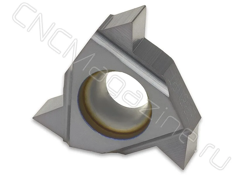 16ER8NPT DM215 пластина резьбовая твердосплавная, американская коническая трубная резьба 60° (NPT) DaoQin, арт. 10727