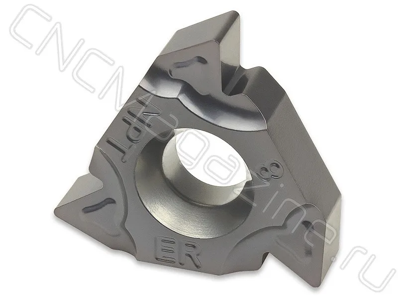 16ER8NPT-TC IM7325 пластина резьбовая твердосплавная, американская коническая трубная резьба 60° (NPT) Intool, арт. 12929