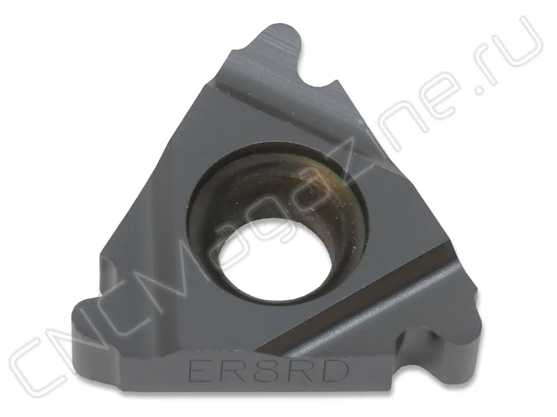 16ER8RD DM215 пластина резьбовая твердосплавная, Круглая резьба RD 30° DIN 405 DaoQin, арт. 20102