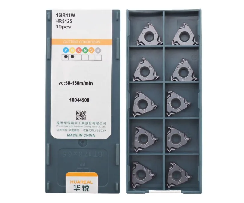 Пластина резьбовая для трубной резьбы Whitworth 55° HUAREAL 16IR-11W-HR5125, арт. 00076864: фото 2