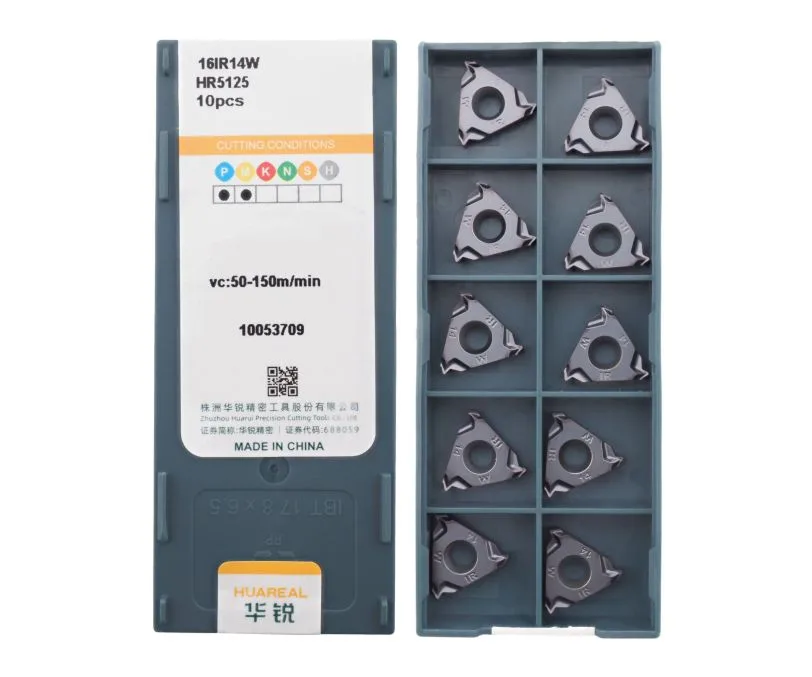 Пластина резьбовая для трубной резьбы Whitworth 55° HUAREAL 16IR-14W-HR5125, арт. 00081835: фото 2