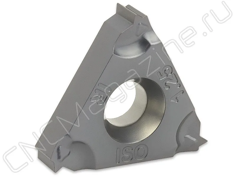 16IR1.25ISO-TC IM7325 пластина резьбовая твердосплавная, метрическая резьба полный профиль 60° Intool, арт. 12866