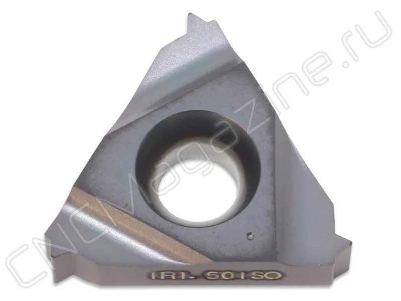 16IR1.50ISO IC908 пластина резьбовая твердосплавная, метрическая резьба полный профиль 60° MSD, арт. 23474