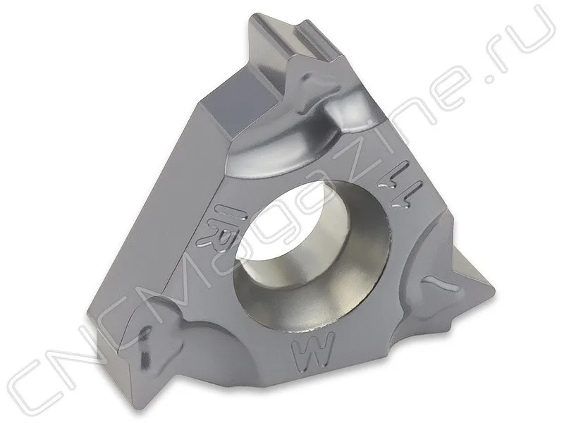 16IR11W-TC IM7325 пластина резьбовая твердосплавная, трубная резьба Whitworth 55° Intool, арт. 12889