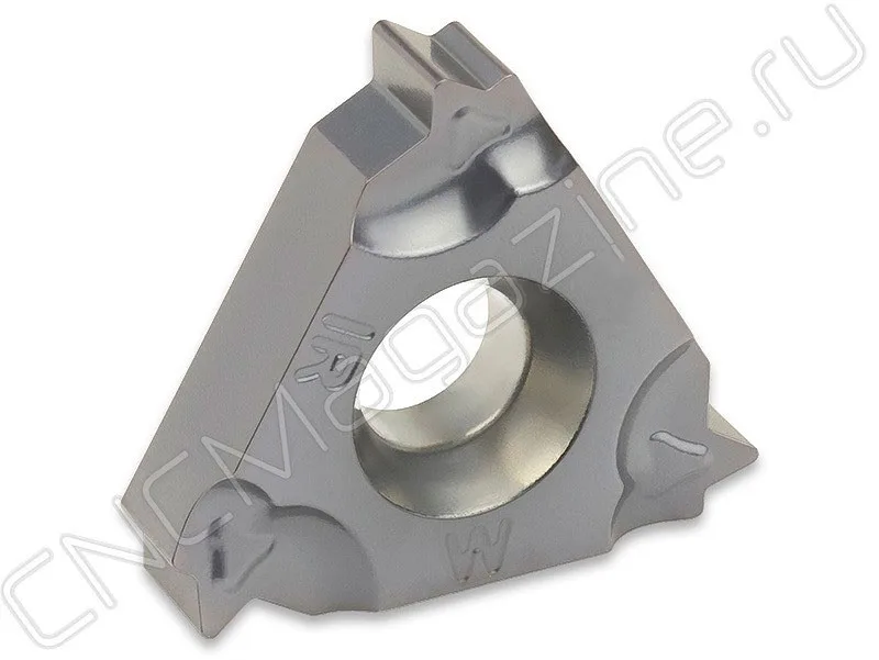 16IR14W-TC IM7325 пластина резьбовая твердосплавная, трубная резьба Whitworth 55° Intool, арт. 12895