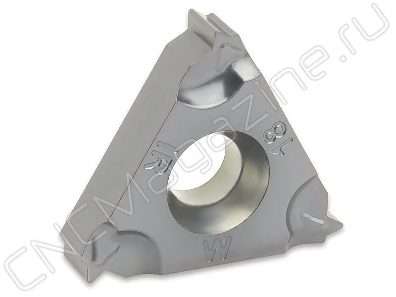 16IR18W-TC IM7325 пластина резьбовая твердосплавная, трубная резьба Whitworth 55° Intool, арт. 12899