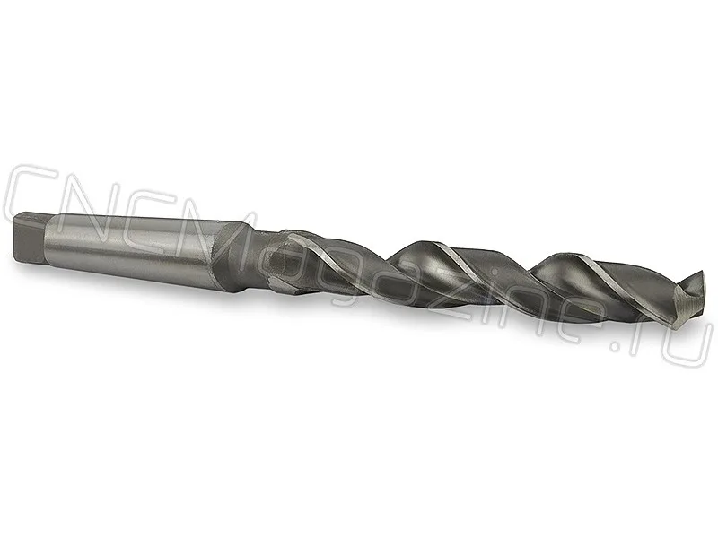 Сверло с коническим хвостовиком конус Морзе №2, 18.5 мм (18.5x135x233 HSS DIN345) 170018501 CNCM, арт. 17646