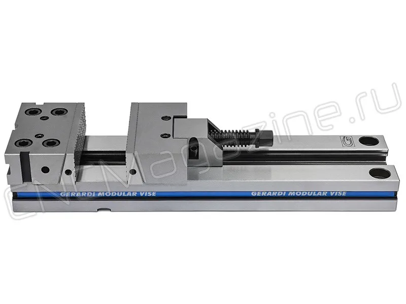 Тиски станочные прецизионные с системой быстрой замены губок Gerardi ART.1A-3x300 24295