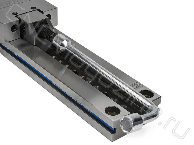 Тиски станочные прецизионные с системой быстрой замены губок Gerardi ART.1A-3x300 24295: фото 4