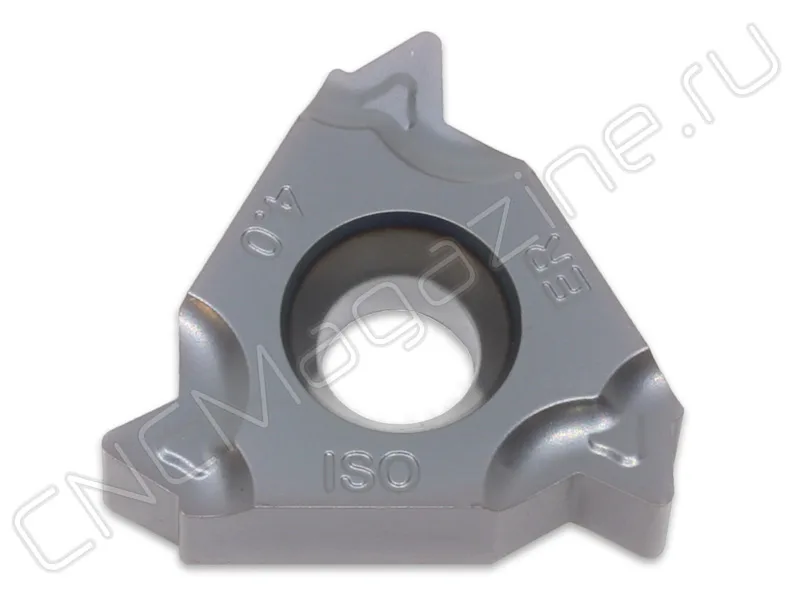 22ER4.00ISO-TC IM7325 пластина резьбовая твердосплавная, метрическая резьба полный профиль 60° Intool, арт. 12874