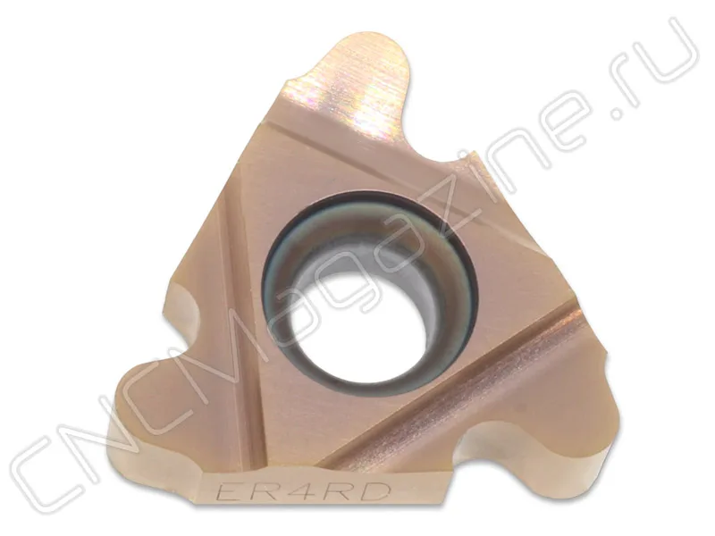 22ER4RD DM415 пластина резьбовая твердосплавная, Круглая резьба RD 30° DIN 405 DaoQin, арт. 20115