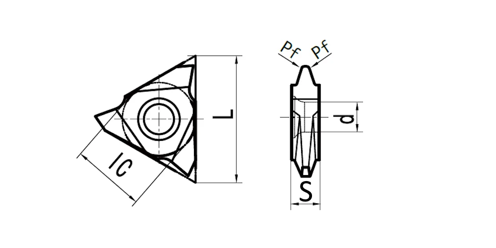 22VER-3.14-M1.0 DM215 Пластина твердосплавная CNCONE, арт. 00100647