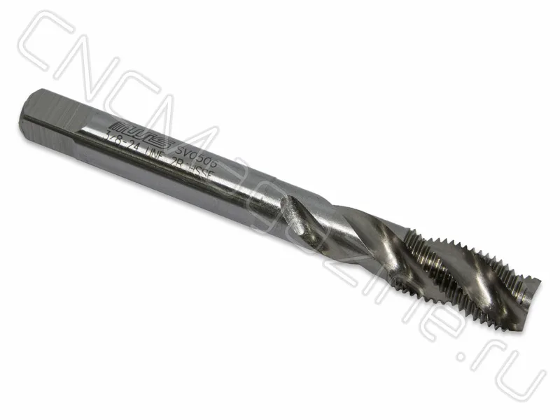 Метчик 3/8"-24 UNF HSS-E 6H спиральная канавка 38° (W02UNF038) WILSON, арт. 05120