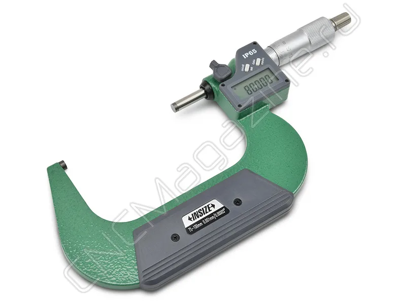 Микрометр цифровой 75-100 мм, 0.001 мм, IP65 INSIZE 3101-100A, арт. 27654