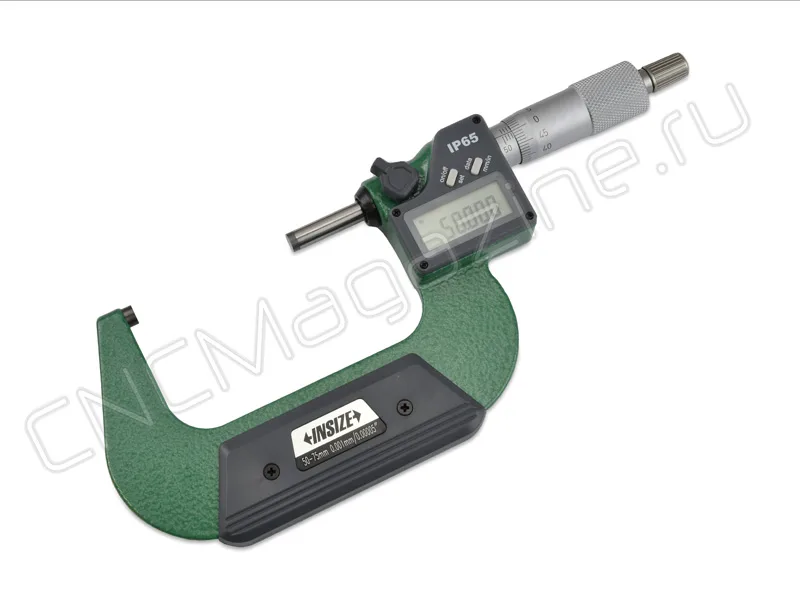 Микрометр цифровой 50-75 мм, 0.001 мм, IP65 INSIZE 3101-75A, арт. 27653