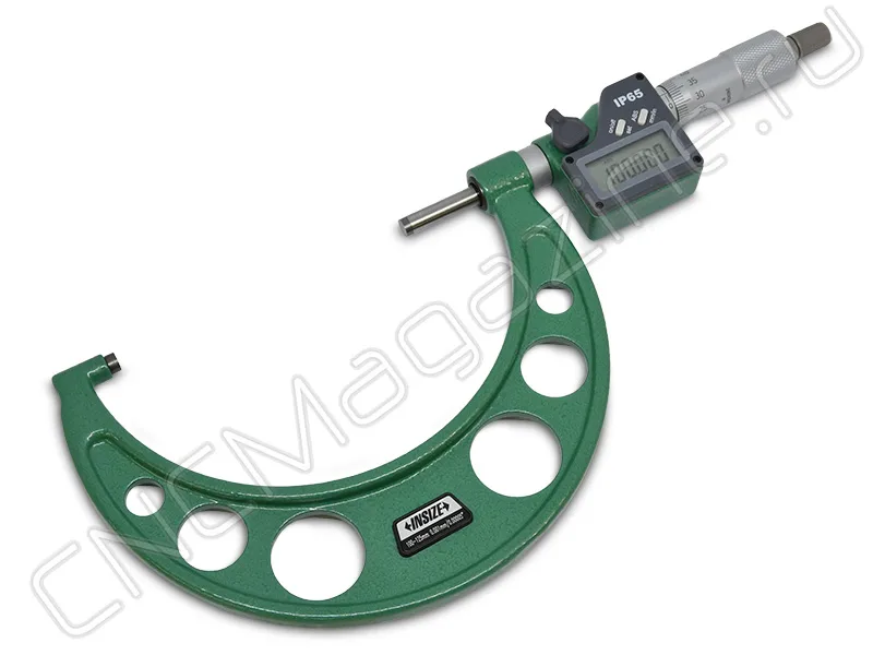 Микрометр цифровой 100-125 мм, 0.001 мм, IP65 INSIZE 3108-125A, арт. 28475