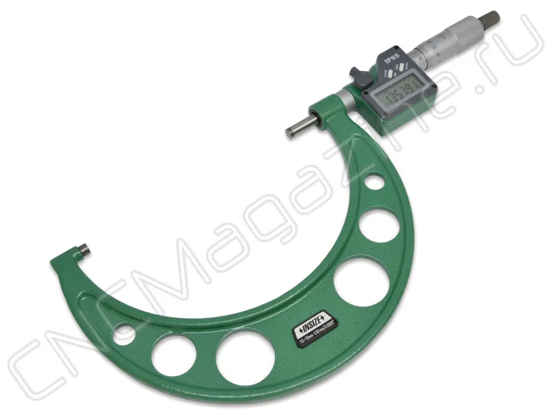 Микрометр цифровой 125-150 мм, 0.001 мм, IP65 INSIZE 3108-150A, арт. 28476