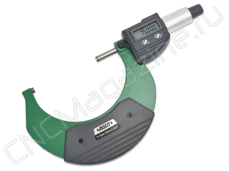 Микрометр цифровой МКЦ 75-100 мм, 0.001 мм INSIZE 3109-100A, арт. 22596