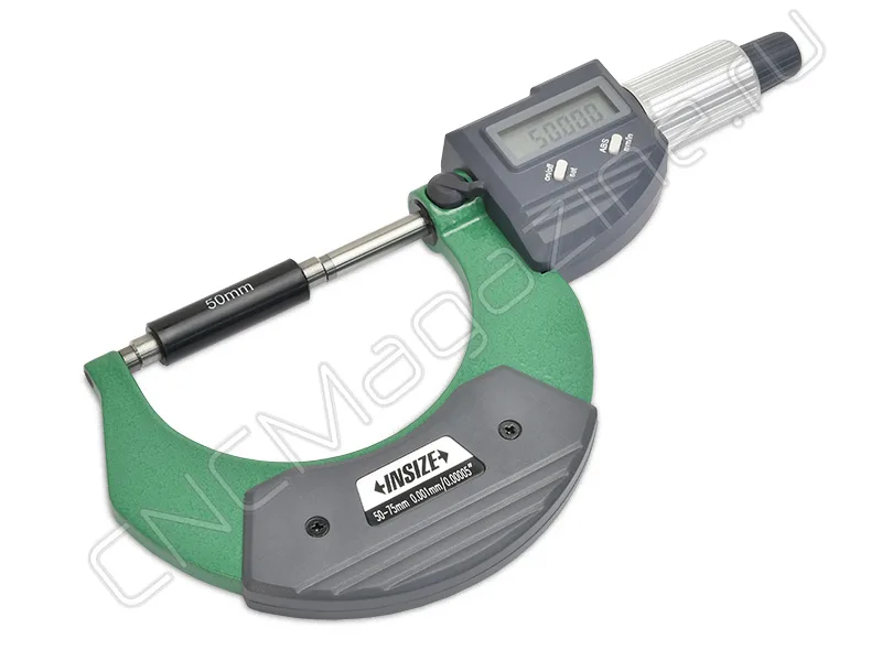 Микрометр цифровой МКЦ 0-150 мм, 0.001 мм, (6 шт) набор INSIZE 3109-1506A, арт. 28486