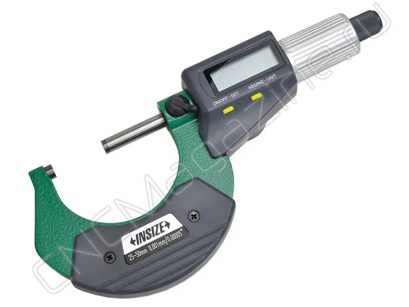 Микрометр цифровой МКЦ 25-50 мм, 0.001 мм INSIZE 3109-50A, арт. 22593