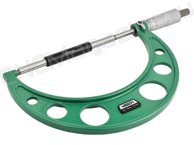 Микрометр МК 125-150 мм, 0.01 мм Тип Б INSIZE 3203-150A, арт. 22605