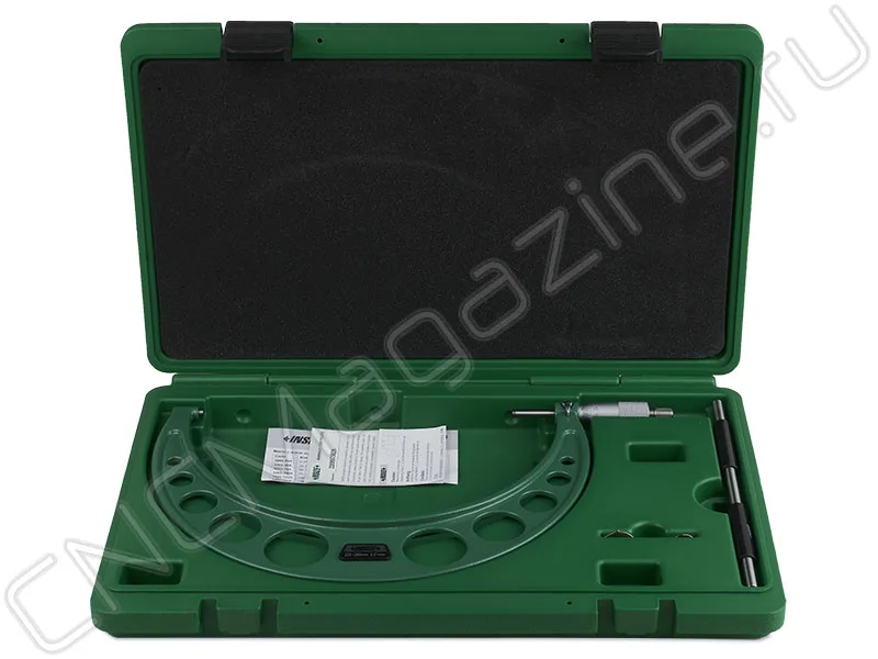 Микрометр МК 225-250 мм, 0.01 мм Тип Б INSIZE 3203-250A, арт. 22612: фото 4