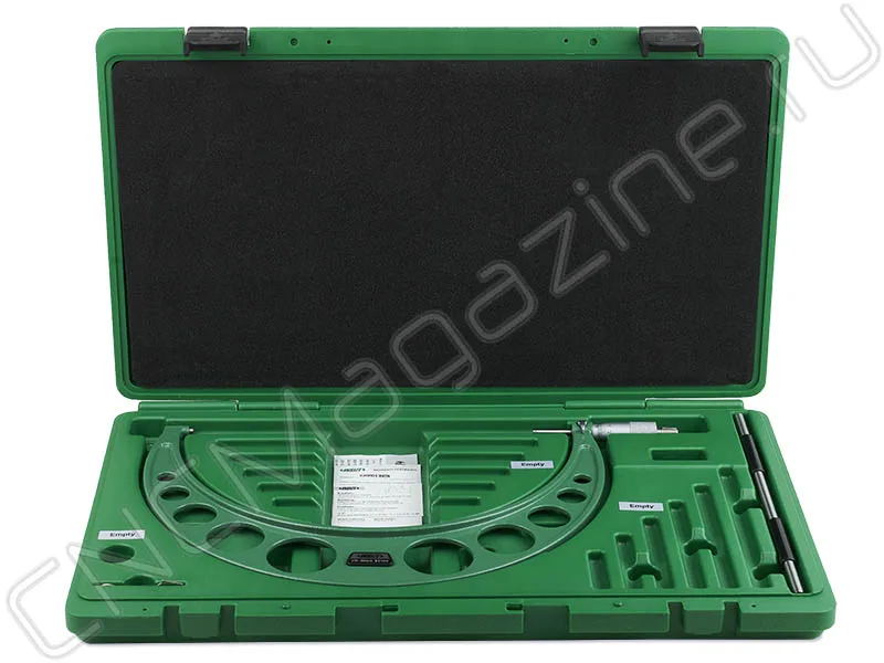 Микрометр МК 275-300 мм, 0.01 мм Тип Б INSIZE 3203-300A, арт. 22614: фото 4