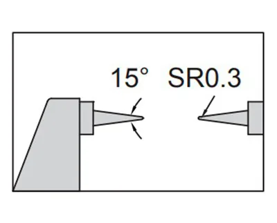 Микрометр точечный МК-ТП 15°, 50-75 мм, 0.01 мм INSIZE 3230-75BA, арт. 22633: фото 3