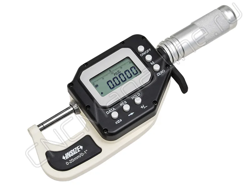 Микрометр цифровой высокоточный МКЦ 0-25 мм, 0.0002 мм, IP65 INSIZE 3350-25, арт. 22844