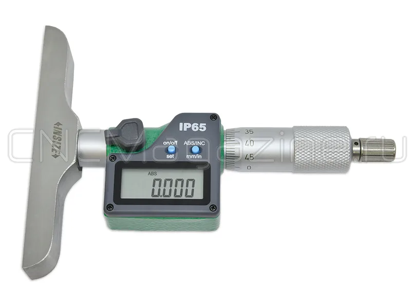 Глубиномер цифровой ГМЦ 0-50 мм, 0.001 мм INSIZE 3540-50, арт. 28458