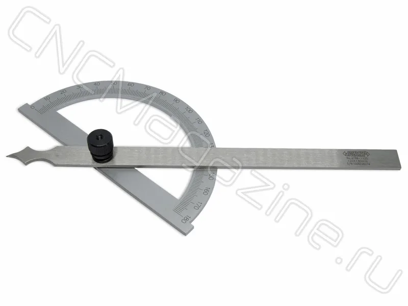 Угломер нониусный 120х150 мм, 0-180°, 1° INSIZE 4799-1120, арт. 22742