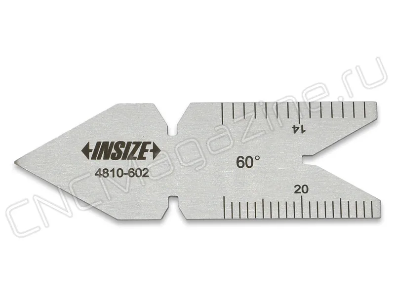 Шаблон угла универсальный 60° INSIZE 4810-602, арт. 28582