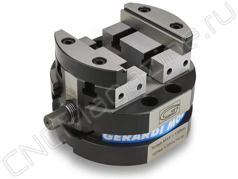 Тиски самоцентрирующиеся 5-осевые Gerardi 640-2 Multitasking ART.640-2 22201