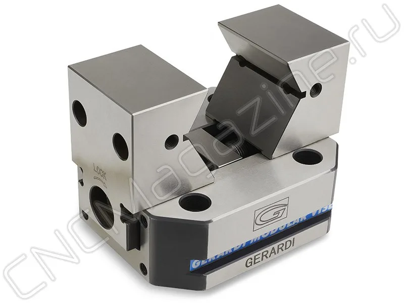 Тиски самоцентрирующиеся 5-осевые Gerardi 640J-3х166 Multitasking ART.640J-3X166, арт. 22198